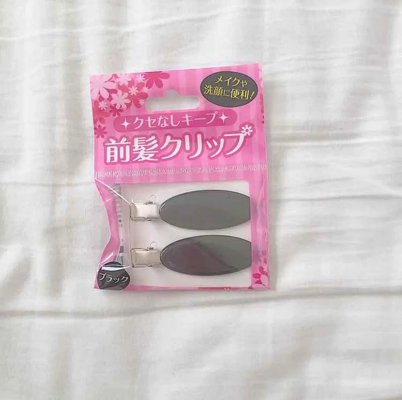 前髪立ち上げクリップ