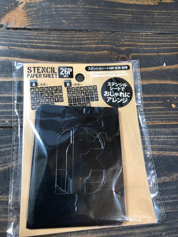 ステンシルシート
