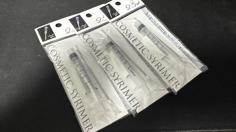 DIY用精密シリンジ